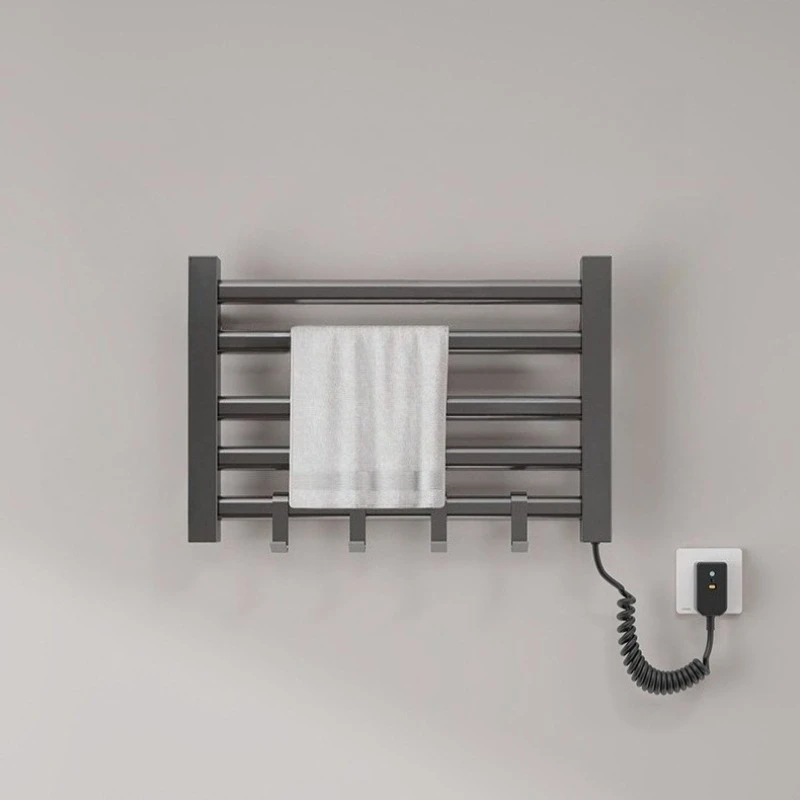 ราวแขวนผ้าเช็ดตัวไฟฟ้าในห้องน้ำ ควบคุมอุณหภูมิคงที่ กันน้ำ ใช้ในบ้าน ราวตากผ้าอุ่น อุปกรณ์เสริมในห้องน้ำ 1