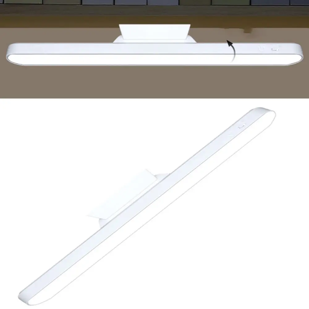 

USB Suspended Magnetic Desk Lamp 80 Degree Adjustable Magnetic LED Night Light Punch-free 3 Brightness Office Desk Lamp Reading