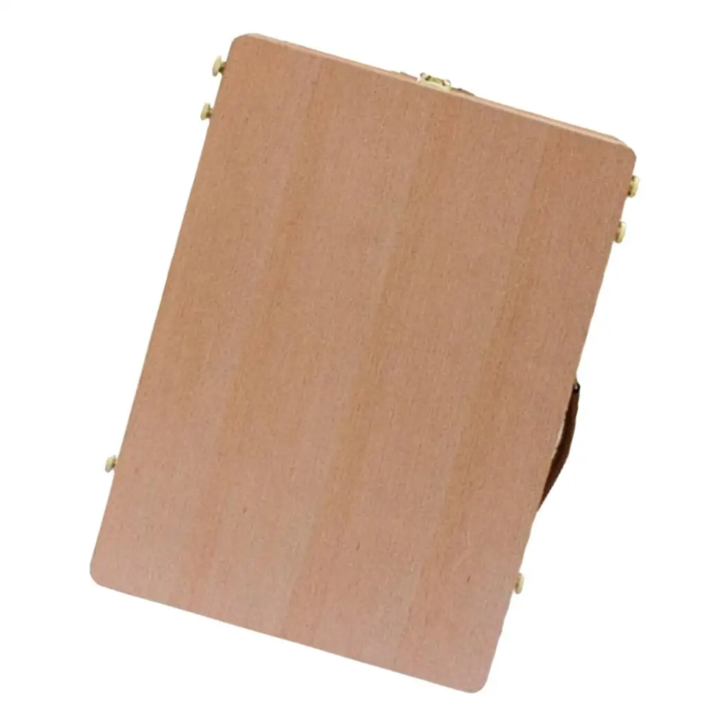 French Easel Wooden Sketch Box Portable Folding Durable Painters Tripod