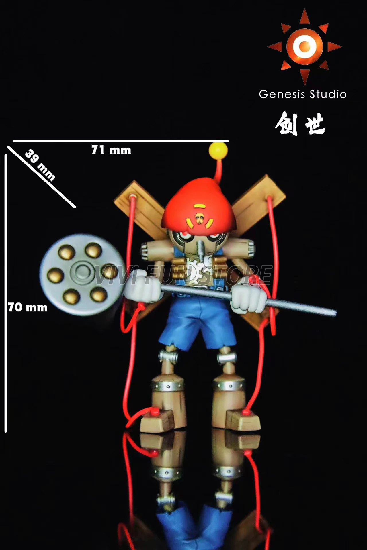 In Stock Genesis Studio 7-9cm Digimon Adventure Dark Masters 