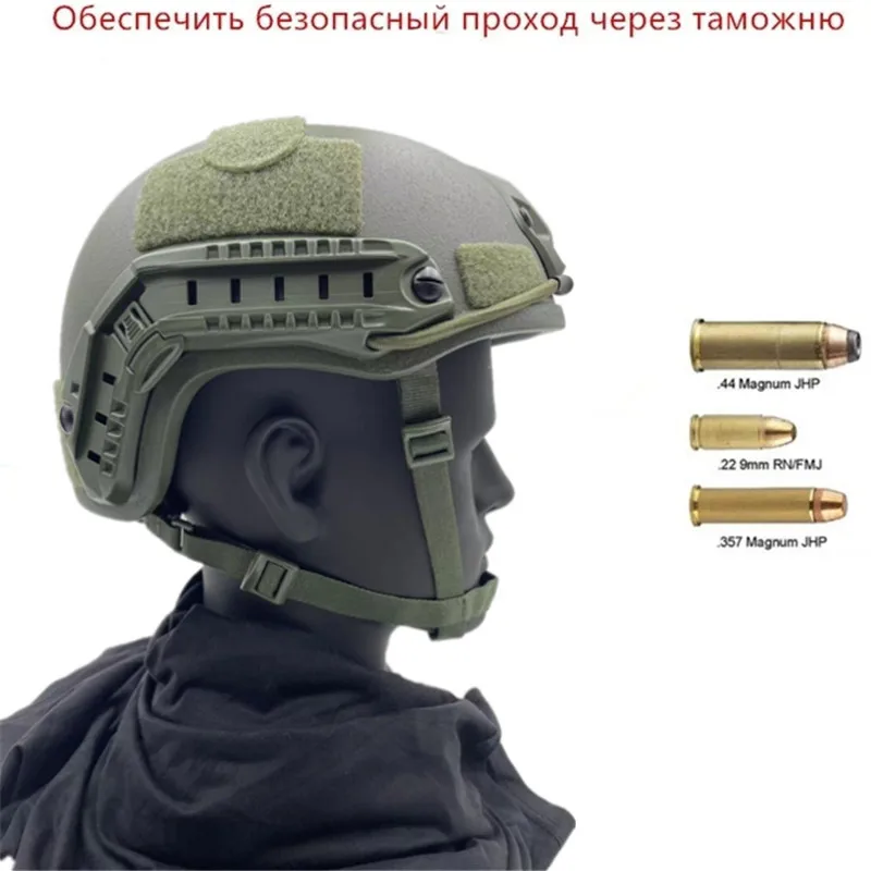 Ballistic ACH High Cut Tactical Helmet Kevla High Quality Ballistic Helmet NIJ IIIA FAST Wendy's Suspension Pad Ballistic Helmet