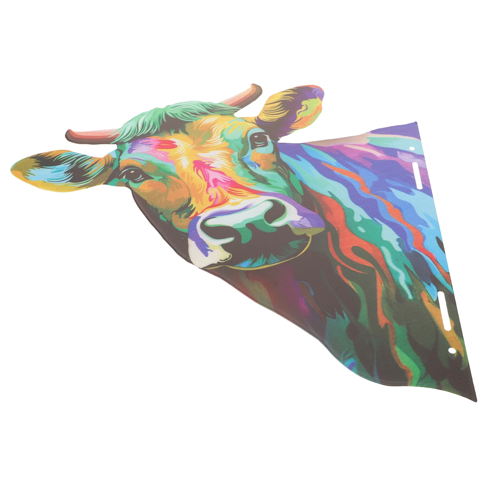 

Crafts Metal Wall Decor Bedroom Cow Ornament Decorate Animal Artware Iron Garden