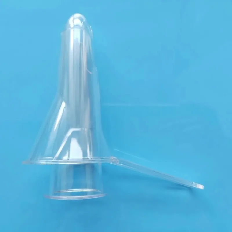 1pc Disposable U-shaped anoscope split semi closed anoscope pph-type u-scope C-type aircraft suture and ligator probe transparen 2
