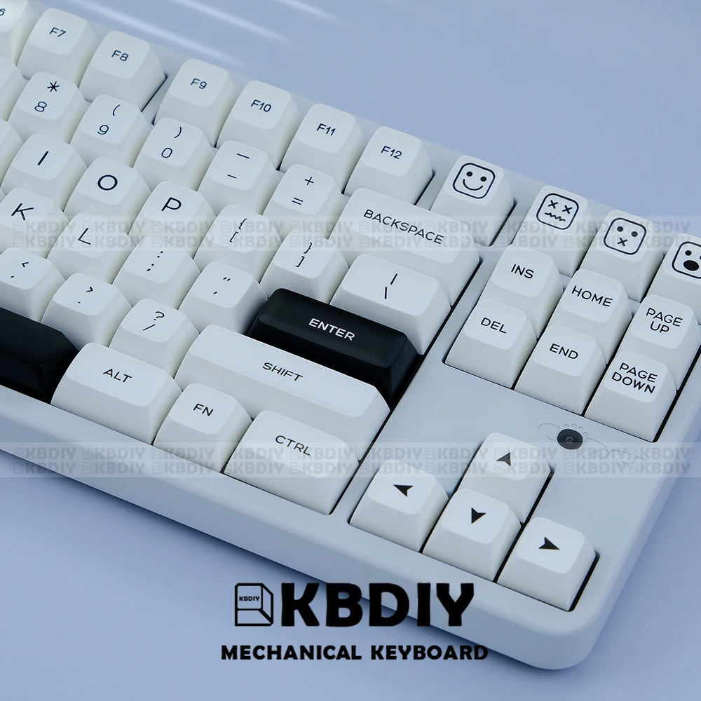 Kbdiy-tecla Gmk para Teclado Mecânico Double Shot Teclas Iso Branco Personalizado para Gmk64 e K500 159 Teclas por Conjunto Perfil SA Gmk - Imagem 2