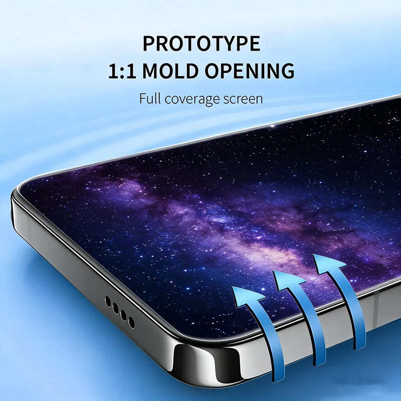 3-Pack Full Coverage Hydrogel Screen Protector Films