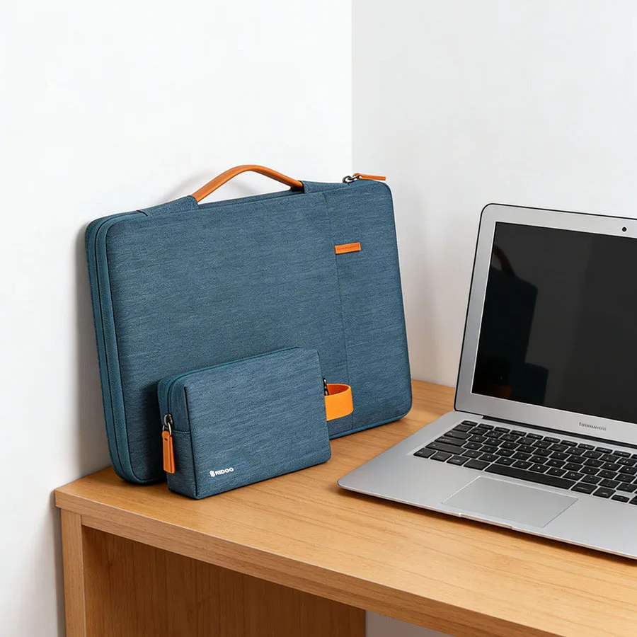 NIDOO 노트북 가방 케이스 13.3 14 Macbook 케이스 M1 Air Pro 13 15 화웨이 핸드백 서류 가방 용 15 인치 방수 노트북 가방 슬리브