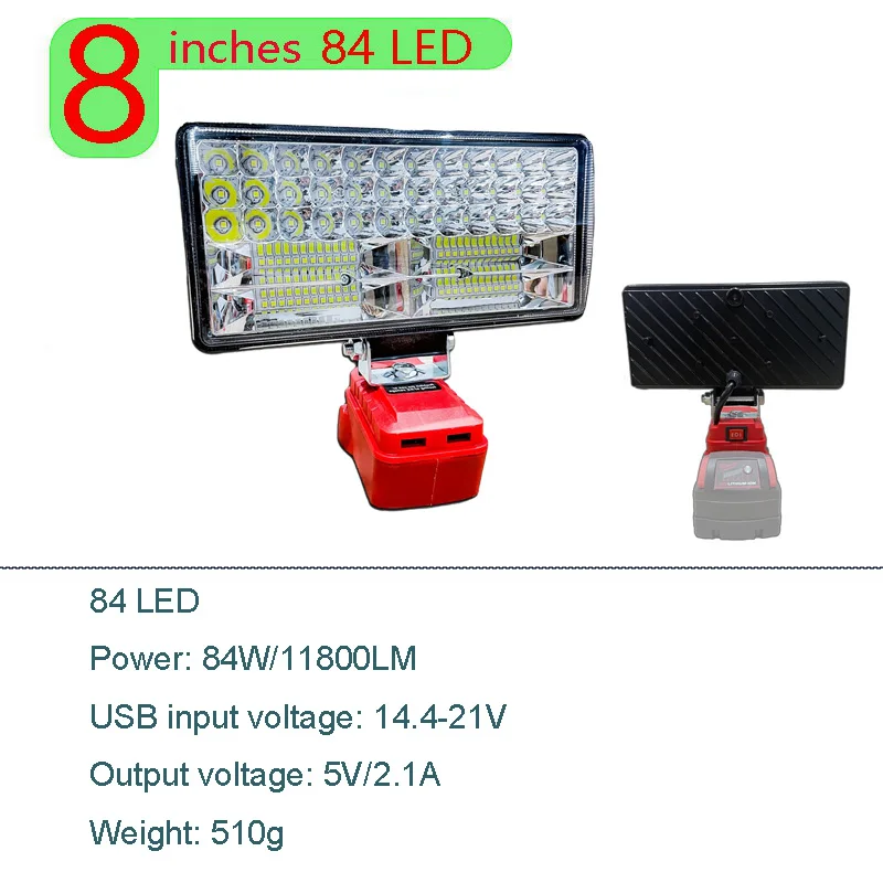 إضاءة ليد للعمل للإضاءة الخارجية ، أضواء الفيضانات...