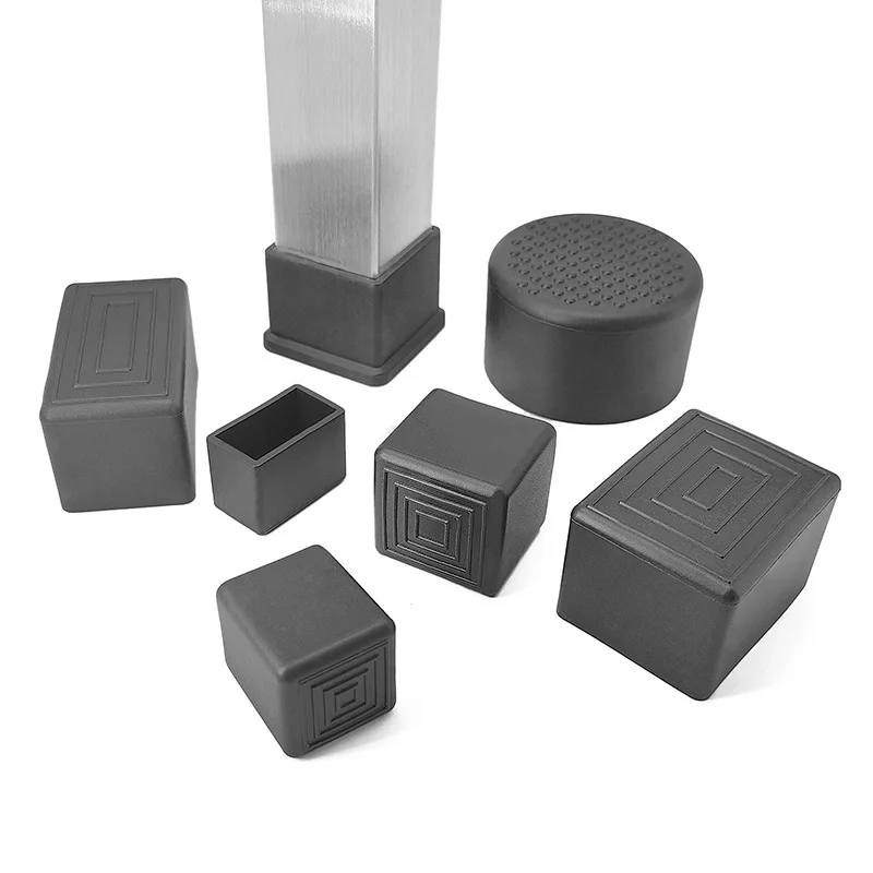 Furniture Table Foot Tip 10mm-50mm pipe plugs furniture leg pads chair leg caps chair leg protector rubber furniture feet pads furniture leg caps