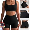 New Women Gym Shorts Sports Yoga Pants Ignite Short 4.5" Seamless High Stretch Workout Scrunch Butt Yoga Seamless Leggings Color 3