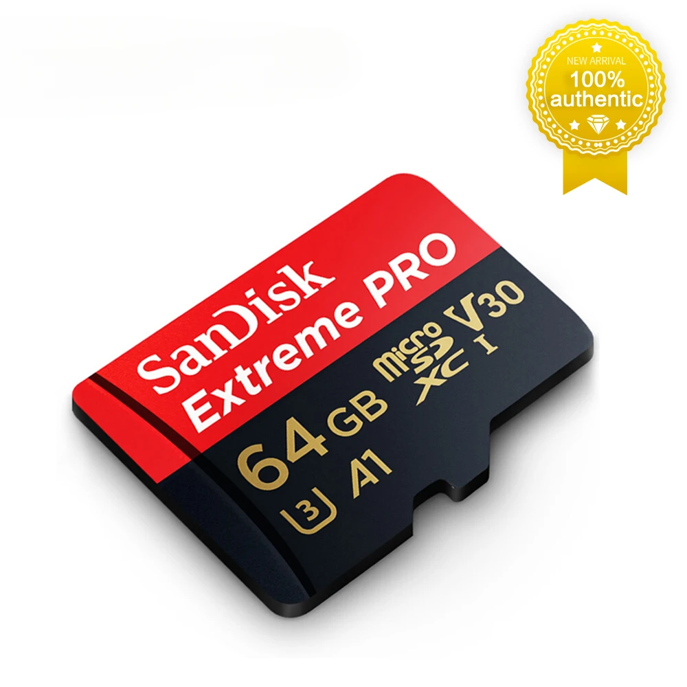 Sandisk Extreme V30 A1 64gb Kartu Memori SanDisk Kartu SD Mikro