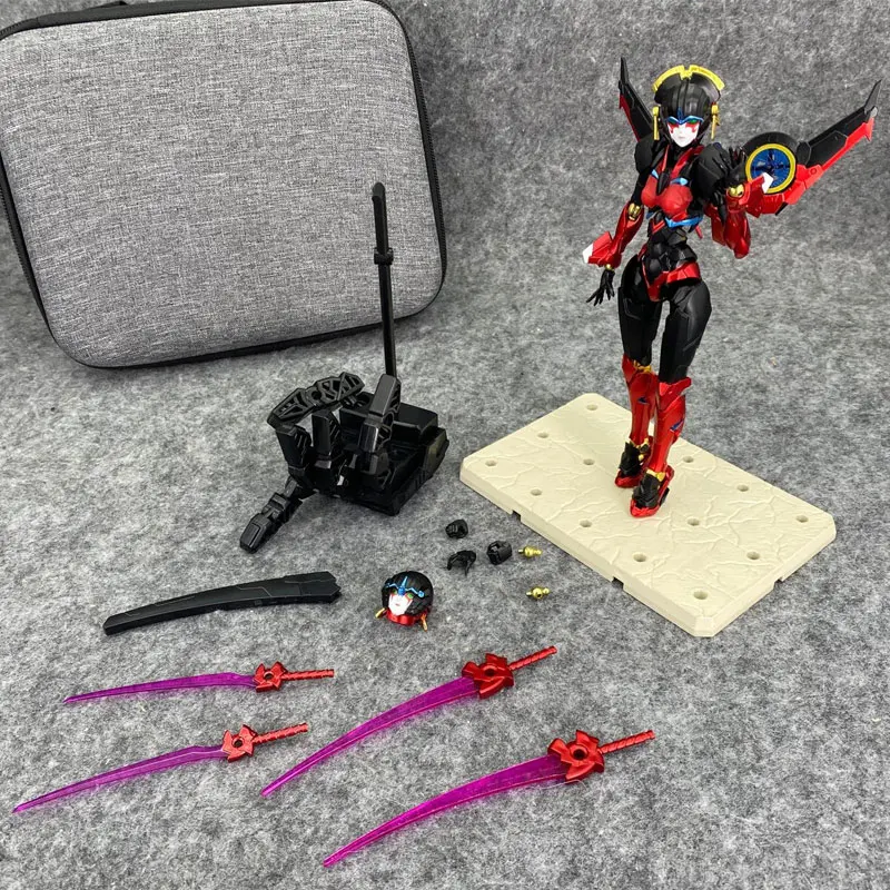 

Transformation Toy Wind Girl AC02 Windblade Bingotoys BT02 UT Movable Joint Deformable Mobile Suit G1 Action Figure Alloy Model
