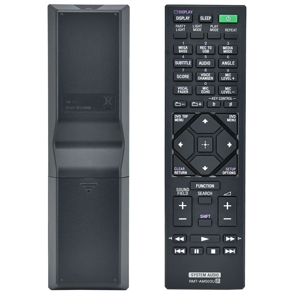 Nuovo Originale Rmt-Am503U Per Sony Av System Audio Remote Control Mhc-V42D Sistema Audio Ad Alta Potenza Party Speaker Remote