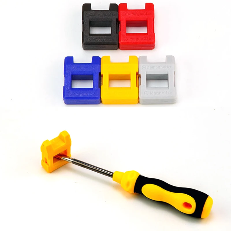 

Magnetizer Demagnetizer Tool Mini Screwdriver Magnetic Hand Tools Home Hardware Supplies High Quality 5 Colors Shipped Randomly