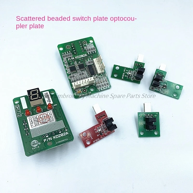 1 шт., Kd202 Gf-003r Gf003l, пластина переключателя, заглушка, оптрон, ПАНЕЛЬ ОБНАРУЖЕНИЯ зала, элементная доска, или Luohua, вышивка жемчугом