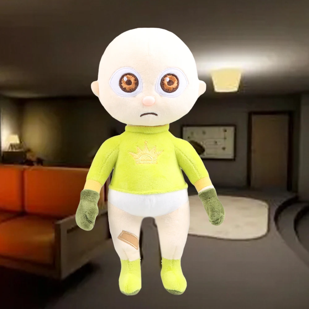 

30cm The Baby In Yellow Plush Toys Kawaii Baby Stuffed Soft Dolls Horror Game Plushie Figure Kids Toys for Children Baby Gifts