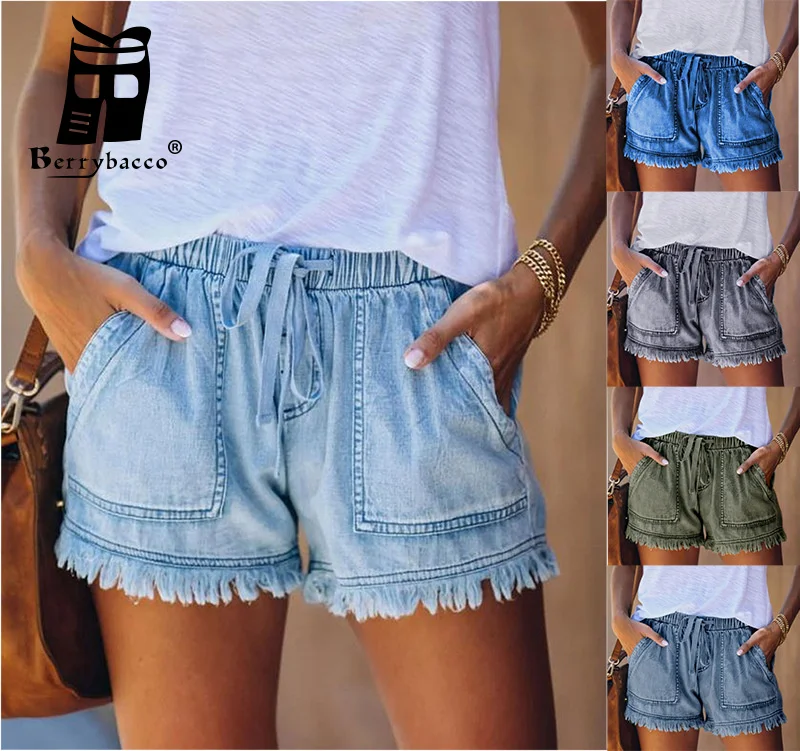 

harajuku high waist sexy casual jean shorts women's summer denim Shorts for women Woman tassel jeans short woman Fashion pants