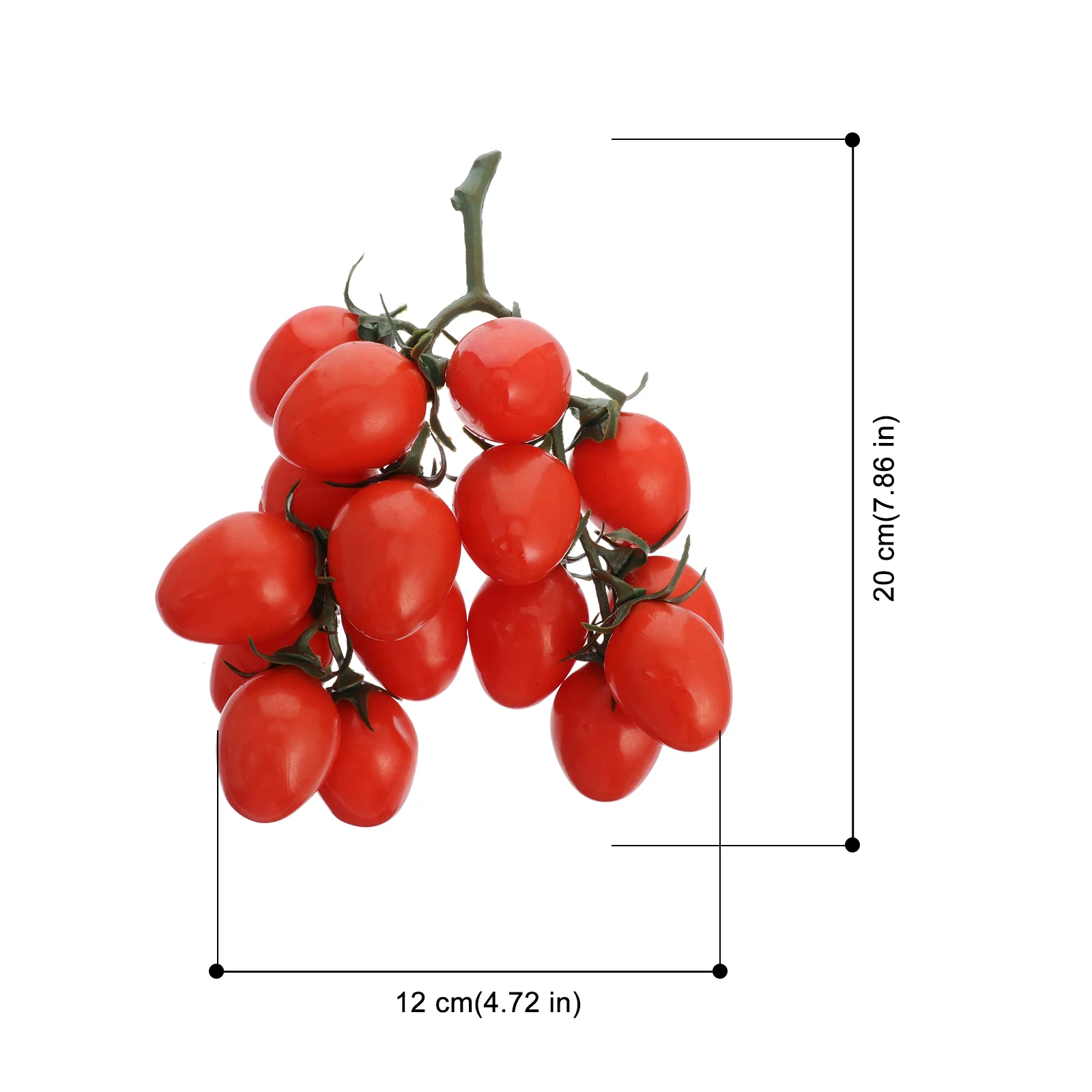 Plant Simulated Fruit Skewers Foam Fake Props Cherry Tomatoes Artificial Home Decor Red Lifelike Dinner Party
