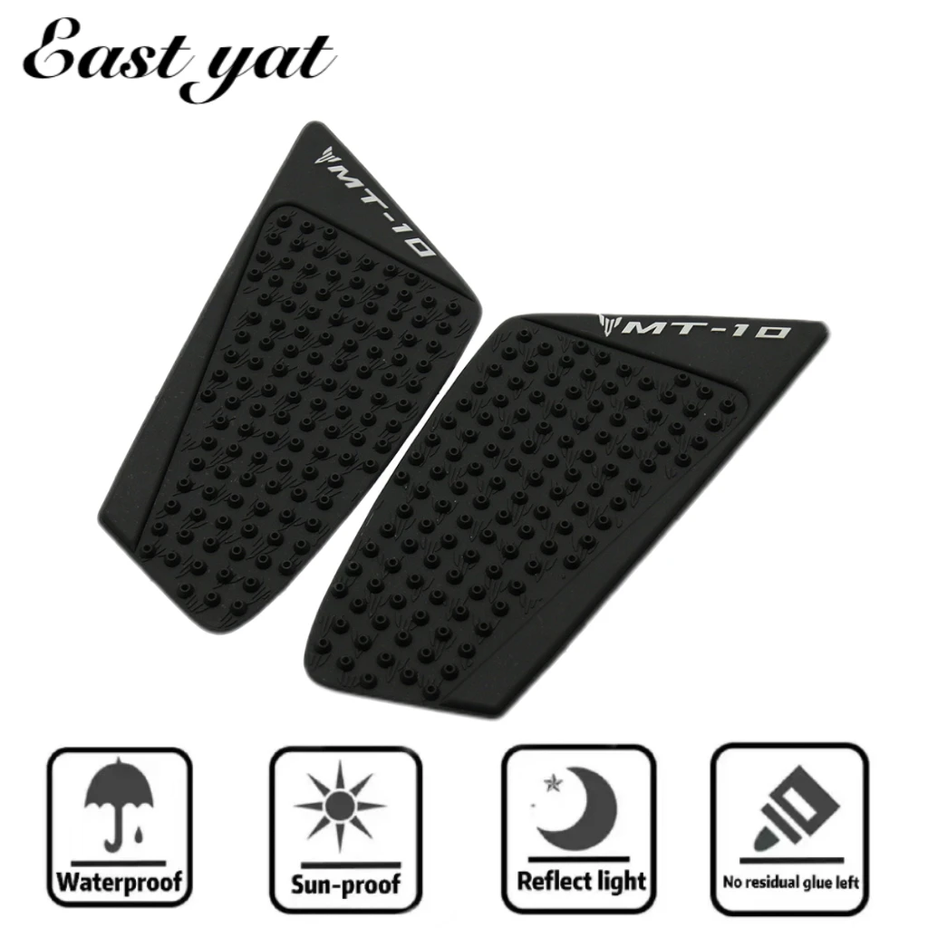 

For Yamaha MT-10 MT10 MT 10 Motorcycle Anti Slip Tank Pad Protector Sticker 3M Decal