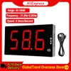 30-130dB Digital Sound Level Meter Wall Mounted Decibel Meter Large LCD Screen Digital Noise Meter Decibel Monitoring Tester 1