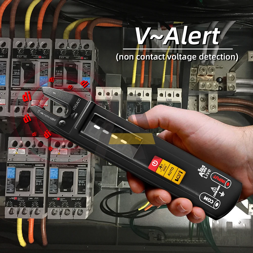 

BSIDE Digital Clamp Meter DC AC 0.800V-610V Professional 100A Ammeter Pliers Auto Multimeter T-RMS Current Electrical Tester