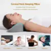 1PC Cervical Pillow Memory Foam Contour Pillow Bed Pillows for Side Sleeper Ergonomic Orthopedic Sleeping Pillows Neck Pillow 3