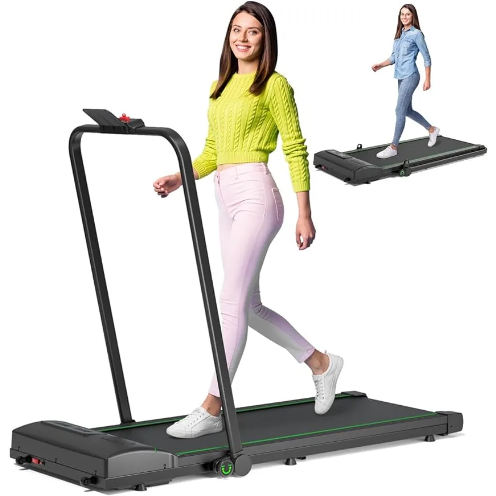 

Walking Pad Under Desk Treadmill Folding Treadmill for Home Office with Handle for Walking Running - Durable Quiet Freight free