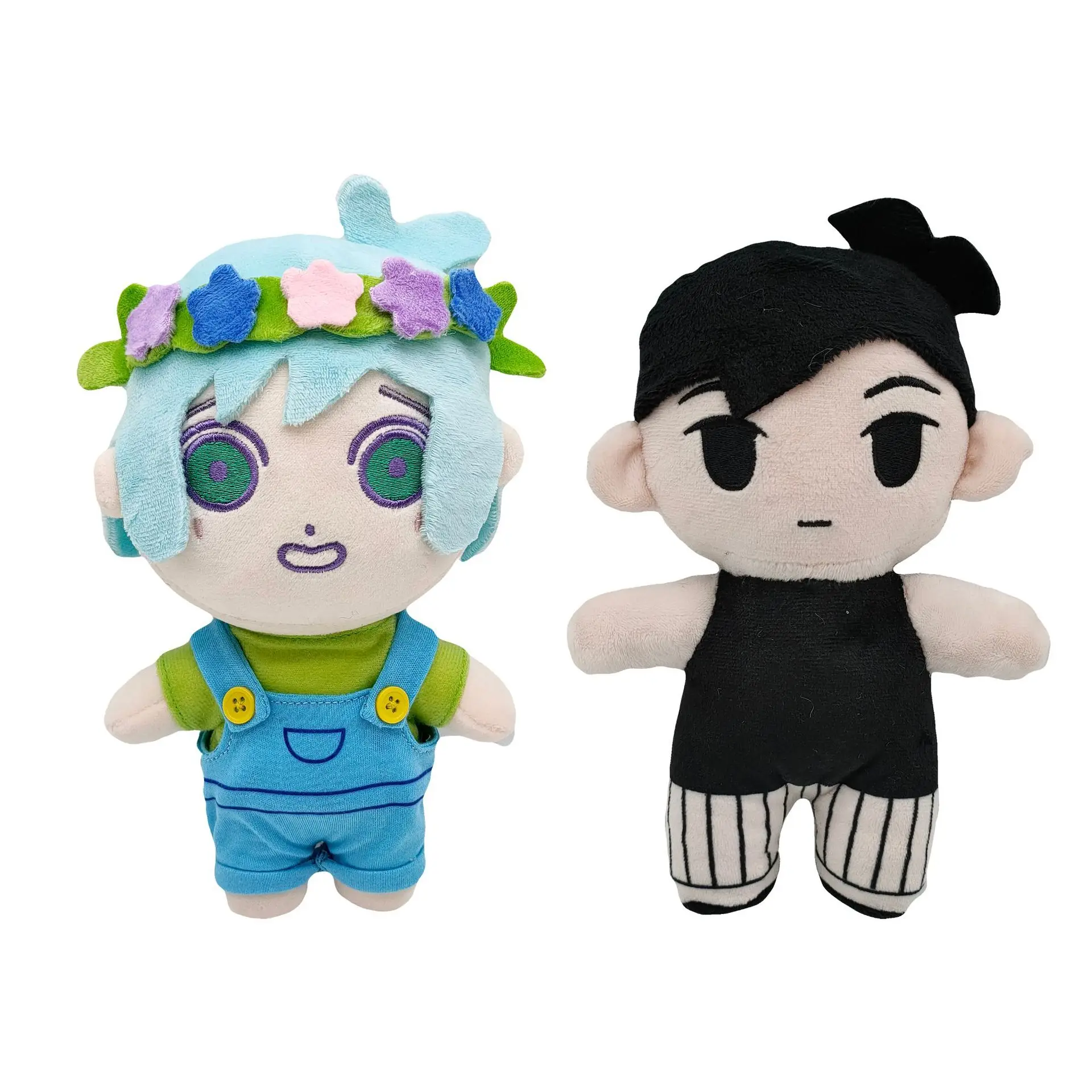 

Новая плюшевая кукла Omori, мультяшная мягкая подушка, игрушка, плюшевые фигурки, милые подарки, реквизит для косплея Omori, игра Merch, солнечные плюшевые игрушки OMORI