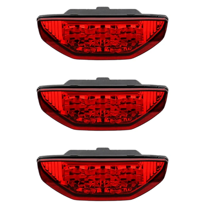

3X Red ATV Tail Light Taillight For Honda TRX420 TRX500 Rancher Foreman TRX 400EX RUBICON TRX250 2006-2015