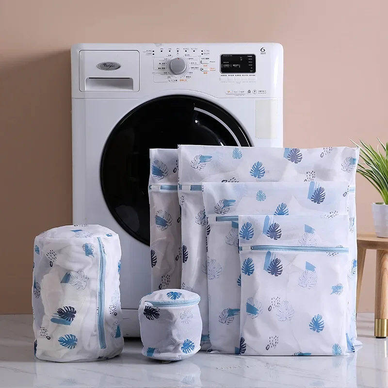 6PCS/Set Laundry Bag Dirty Clothes Wash Mesh Bag Clothing Care Protection Washing Net Filter Bra Underwear Laundry Organizer 3