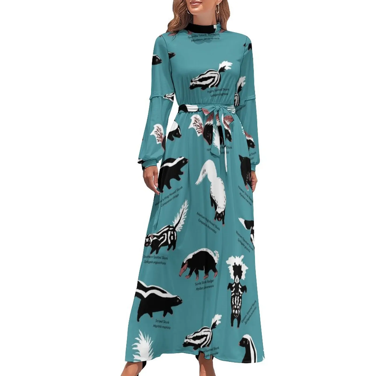 

Skunks of the World: Species of Family Mephitidae Long Dress elegant dress dresses for womens 2024