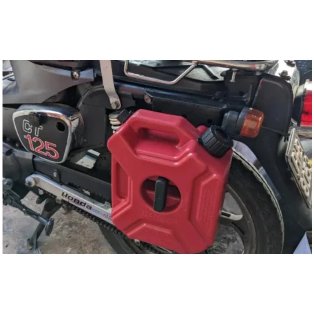 20L Litre Petrol Jerry Cans Plastic Motorcycle Gasoline Fuel Tank Mount Lock 5 Gallon Gas Can Petrol Jerrycan Jerrican Container