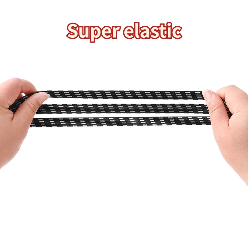 Motorcycle Luggage Strap 3-in-1 Universal Bicycle Helmet Gears Fixed Elastic Buckle Rope Bike Retractable Protective Luggage Net