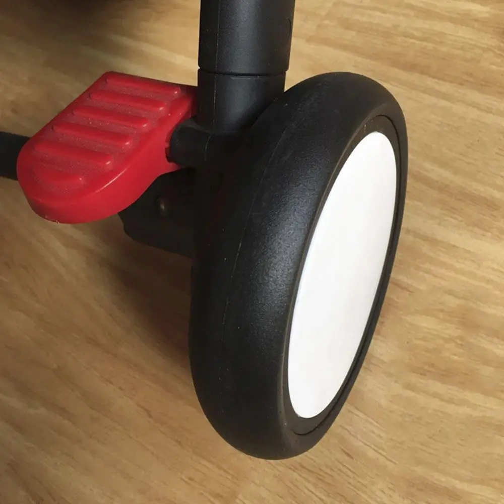 With Tools Front Rear Wheels Stroller Accessories Wheel Axle  Accessories Screw Clip Type Stroller Wheels PU Tyre Side Cover