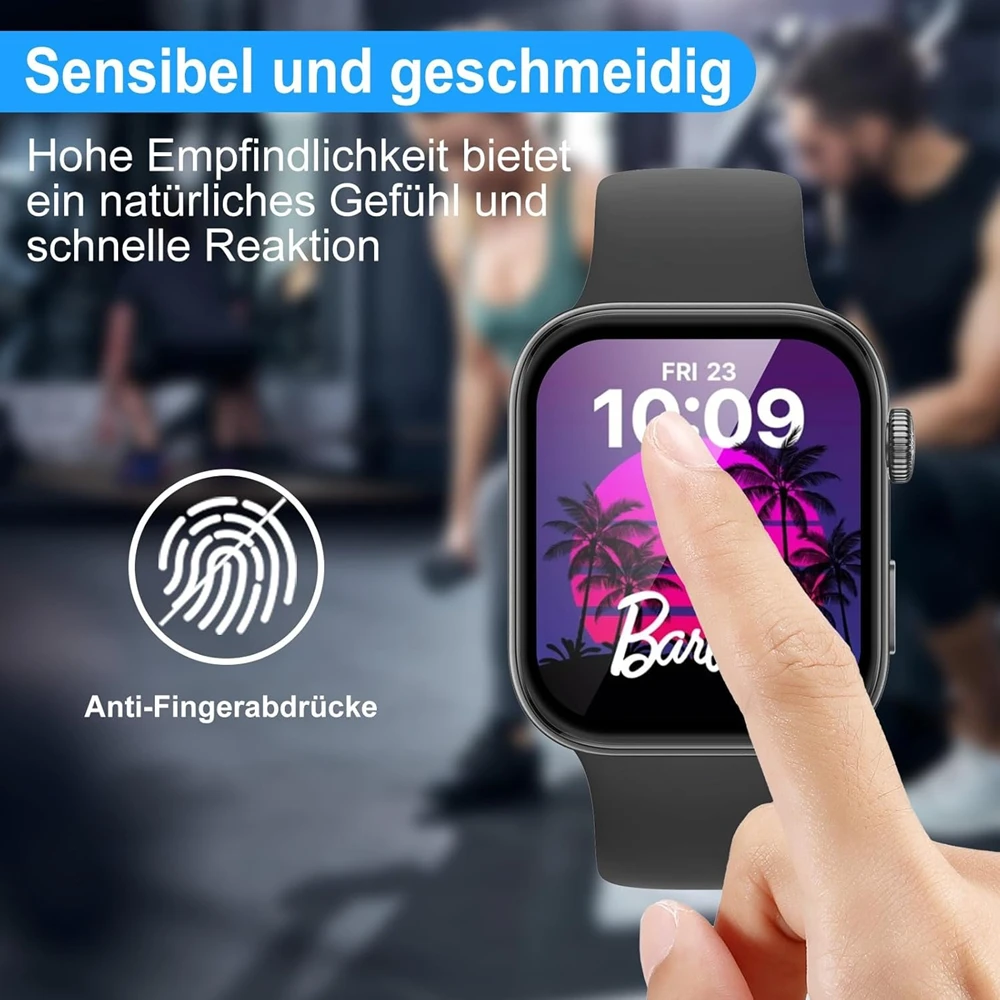 5-Pack 9D Curved Full-Cover Screen Protector