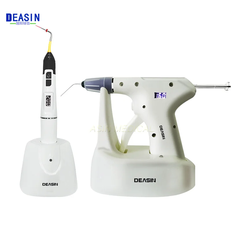 

Dental Endo Obturation System Wireless 2 in 1 Filling Gun Percha Gutta Tips OLED LCD Display Endodontic Dentistry Tools