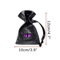 Sac à dés à cordon en cuir PU, pochette à dés mdn, Tarots, cartes Oracle, sac de rangement, pièces de monnaie cadeaux, accessoires de bijoux, sac à dés 6