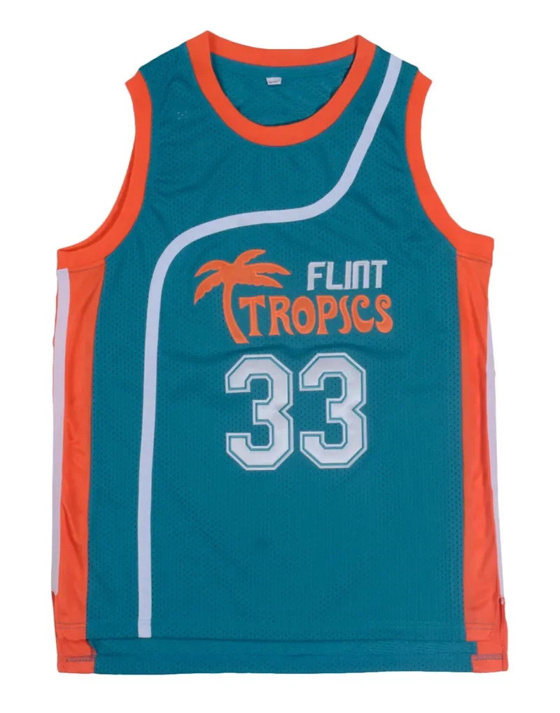 Movie Flint Tropics Pro Basketball Jersey Cosplay 7# 11# 33#