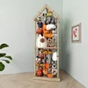 Animal Storage Stuffed Animal Zoo Wood Soft Toy Organizer Plush Toy Holder Nursery Room Organizer Zoo Cage Stuffed Animal Holder 1