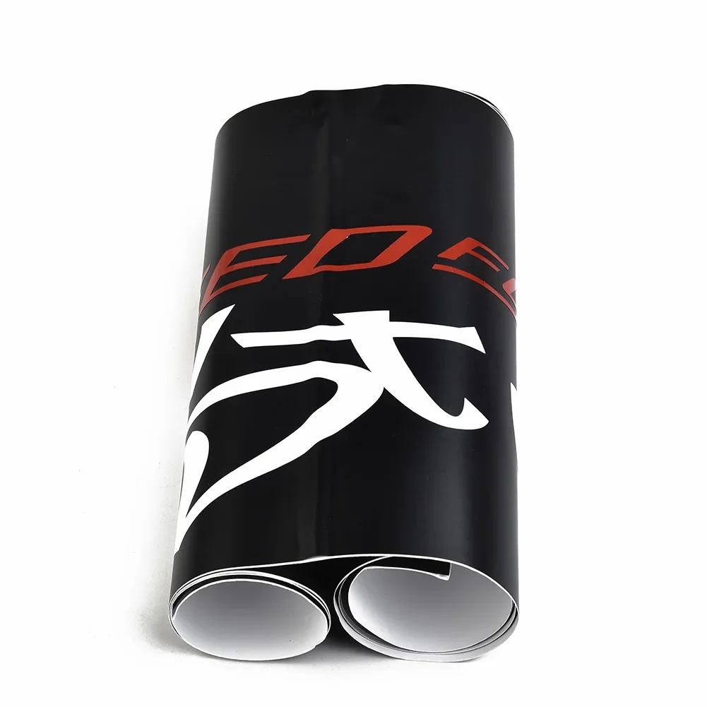 

Graphic Adhesive Accessories Reflective Car Sticker Vinyl Decal Decoration 130*21CM Truck Front Windshield Window