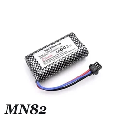 Enhanced Red Wheel Eyebrow Upgrade for RC Crawlers - Easy Installation, Premium Accessories (MN82Y - E0 - 12)