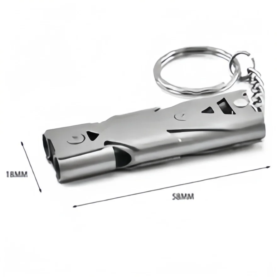Emergency Survival Whistle Keychain 5