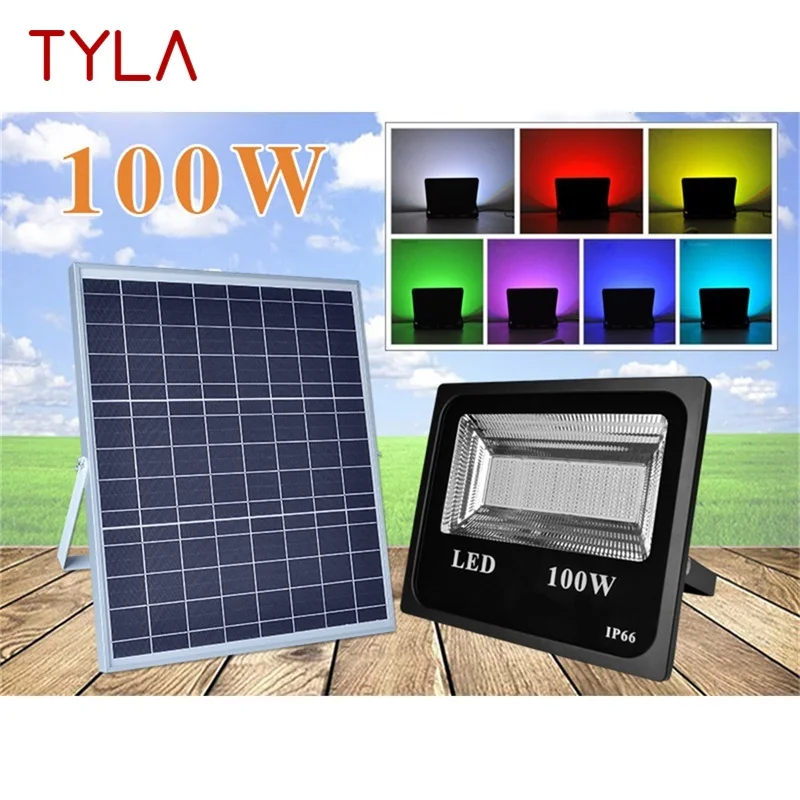 

TYLA Outdoor Solar Wall lights Contemporary Waterproof IP66 Lamp for Home Courtyard Garden Emergency