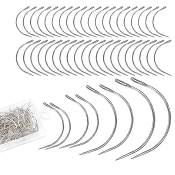 Curved Leather Needles Set 1
