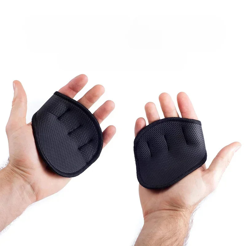 Weightlifting Gloves 2PCS Neoprene Grip Pads Lifting Grips Gym Workout Gloves Weightlifting Calisthenics Powerlifting Fitness Sports Hand Protector