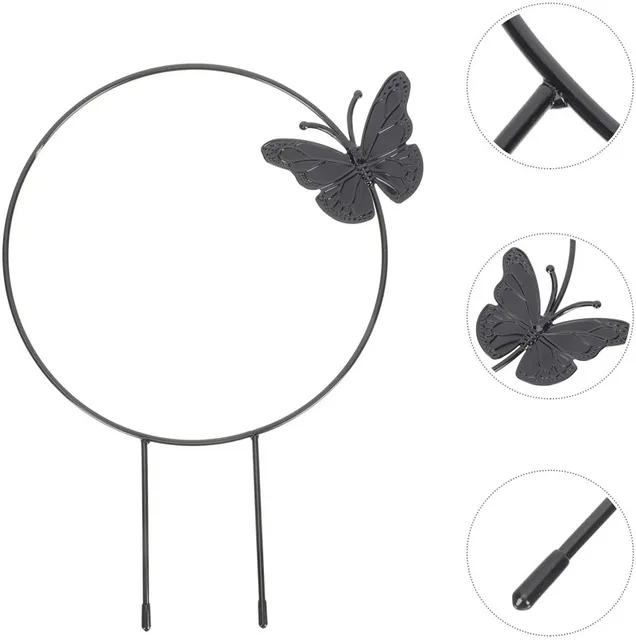 Round with Butterfly