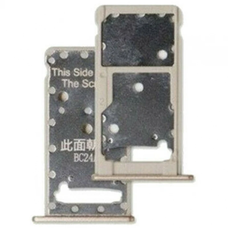 Vassoio Sim Enjoy 7 Plus / Y7 2017 / Prime / Nova Lite Plus Sd Card Gold # Huawei Y7 (Trt-Lx1, Trt-Lx2, Trt-Lx3, Y7 2017) # Huawei Y7 Prime (Trt-L53, 