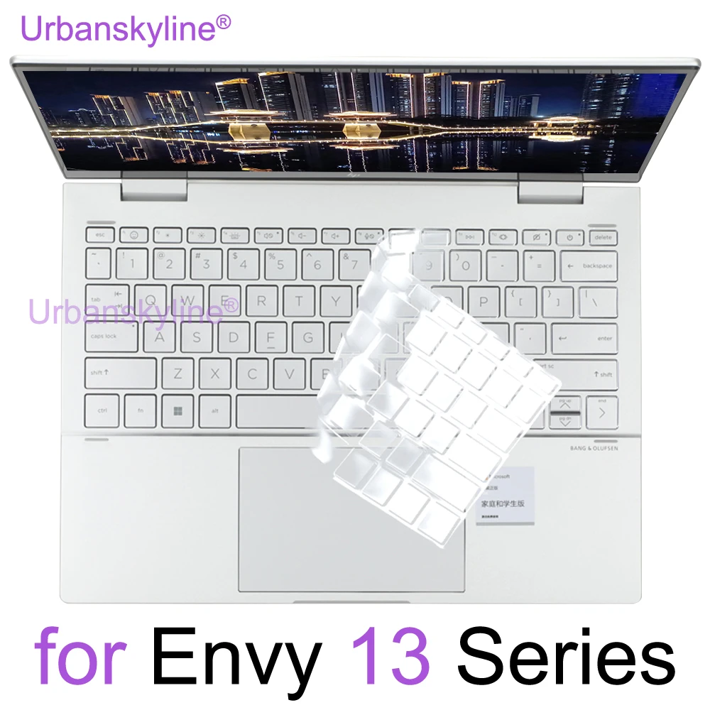 Cover Per Tastiera Per Hp Envy X360 13 13-Ay 13-Ar 13-Ba13-Bf 13-Bd 13-Ag 13-Ah 13-Aq 13-Ab 13-Ad Custodia Protettiva In Silicone