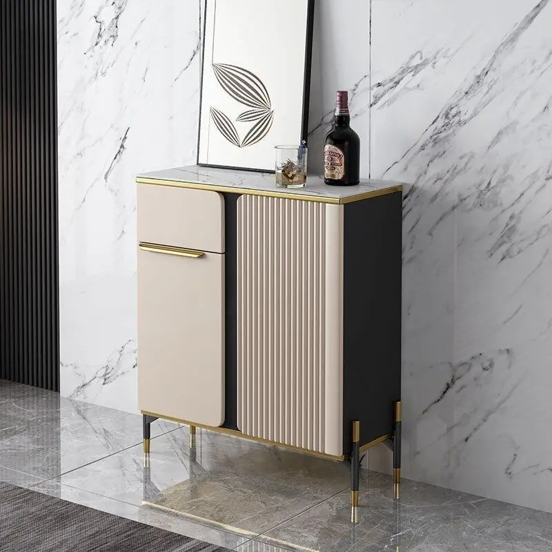 Armadi da soggiorno moderni ed eleganti Design di lusso Decor Vetrina per riporre gli oggetti Soggiorno per mobili Vitrina unici per anziani - immagine 5