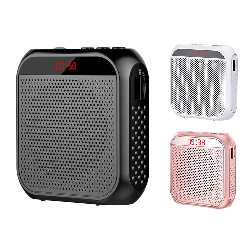 Portable Microphone Loudspeaker Voice Amplifier Recorder Mic Speaker Audio Mini Wired Mikrofon Surround Sound Player for Teacher voice amplifier