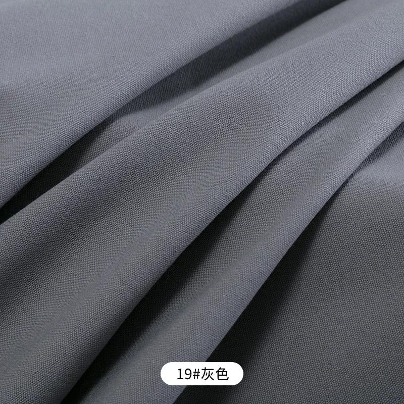 Premium 100% Cotton Solid Color Canvas Fabric